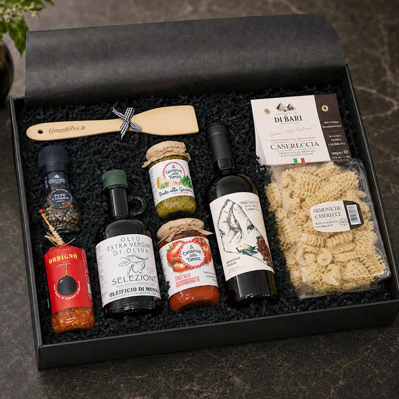 GenusstoBox Selezione Gran Riserva italienischer Geschenkkorb