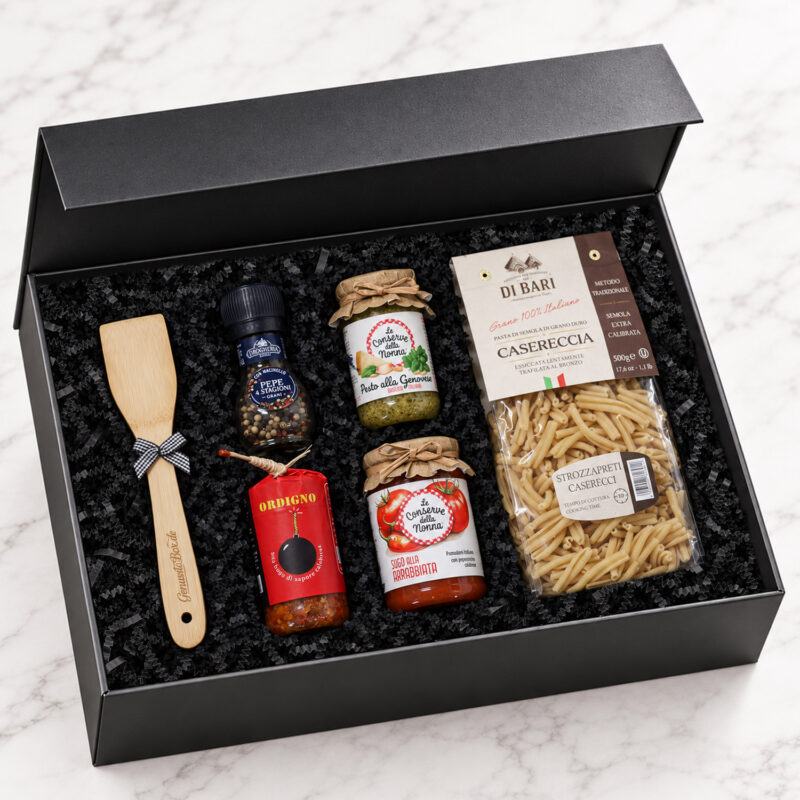 GenusstoBox Speziale italienischer Feinkost Geschenkkorb